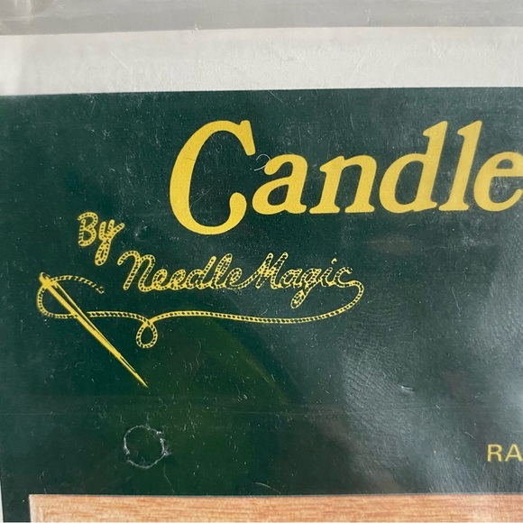 Candlewicking Kits 2 Cornucopia And Rainbow Fits 5 X 7 Frame Needlemagic USA NEW - Picture 9 of 10